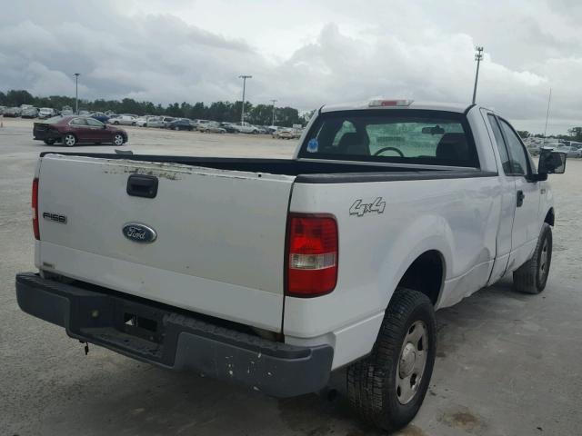 1FTRF14W76NB68062 - 2006 FORD F150 WHITE photo 4