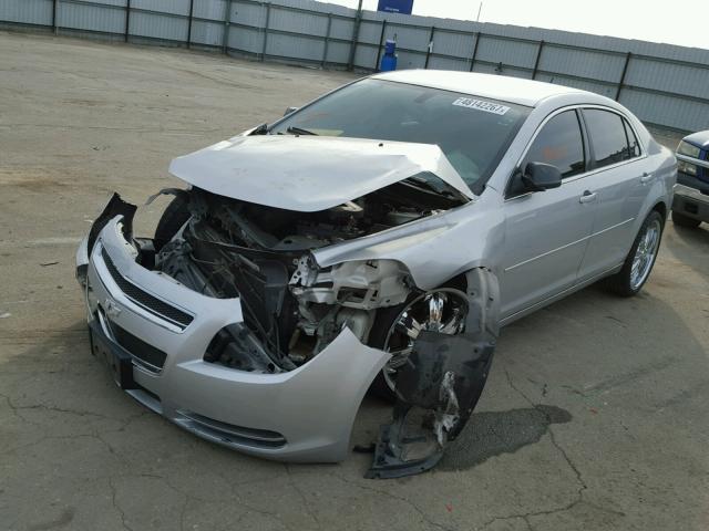 1G1ZG57B49F157170 - 2009 CHEVROLET MALIBU LS SILVER photo 2