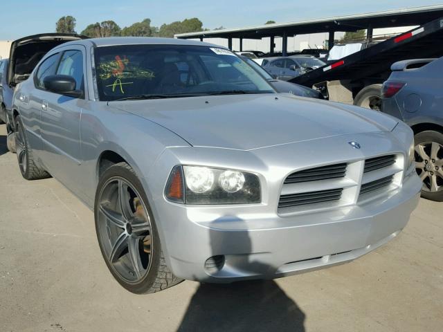 2B3KA43R37H606942 - 2007 DODGE CHARGER SE SILVER photo 1