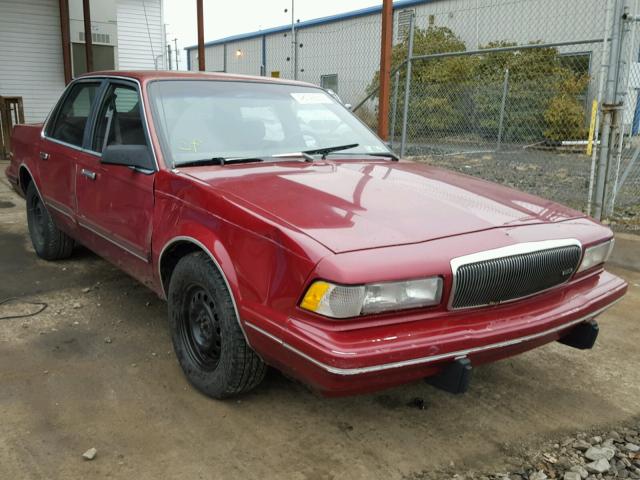 3G4AG55M6RS605876 - 1994 BUICK CENTURY SP MAROON photo 1