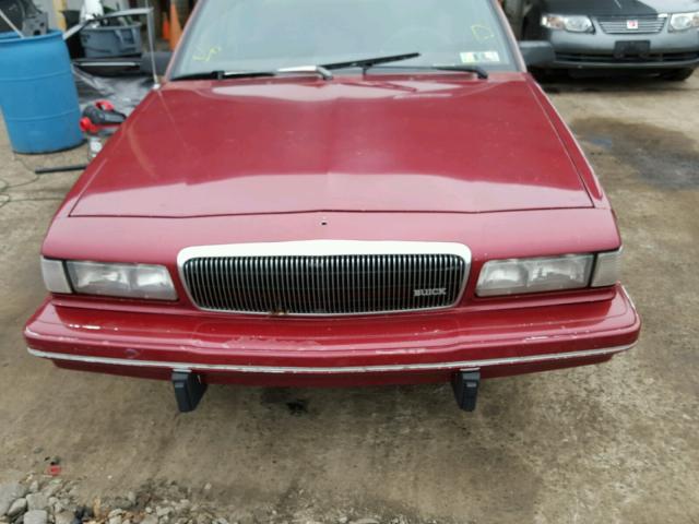 3G4AG55M6RS605876 - 1994 BUICK CENTURY SP MAROON photo 7