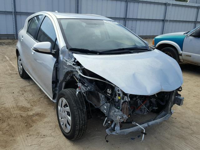 JTDKDTB37F1100668 - 2015 TOYOTA PRIUS C SILVER photo 1