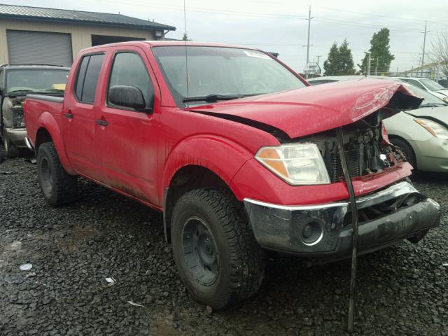 1N6AD07WX6C417357 - 2006 NISSAN FRONTIER C RED photo 1