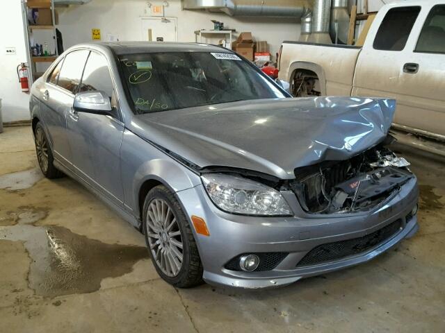 WDDGF85X98F171670 - 2008 MERCEDES-BENZ C 230 4MAT GRAY photo 2