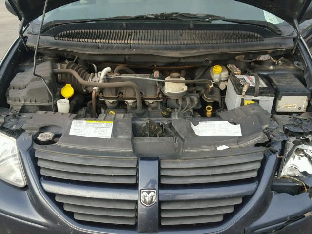 2D4GP44L17R198905 - 2007 DODGE GRAND CARA BLUE photo 7