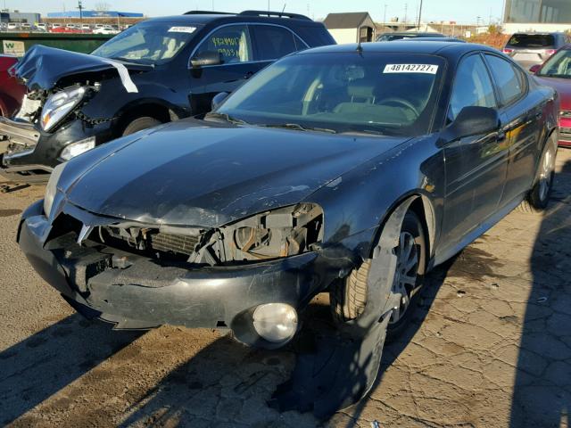 2G2WP522951228340 - 2005 PONTIAC GRAND PRIX BLACK photo 2