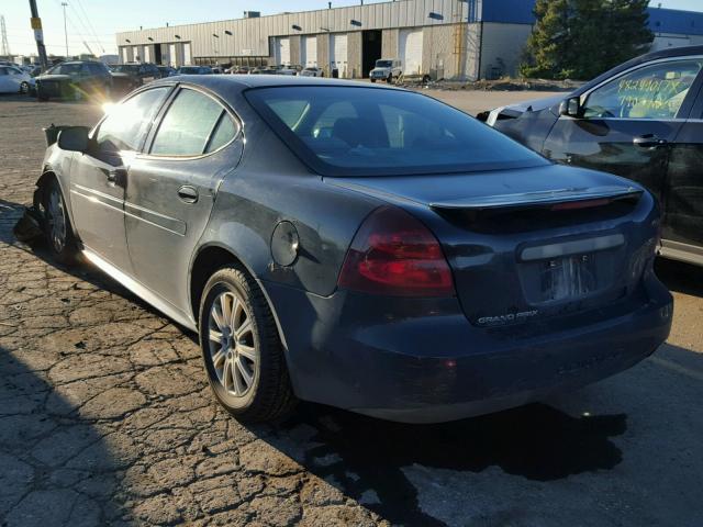 2G2WP522951228340 - 2005 PONTIAC GRAND PRIX Սև լուսանկար 3