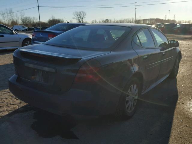 2G2WP522951228340 - 2005 PONTIAC GRAND PRIX Սև լուսանկար 4