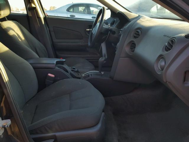 2G2WP522951228340 - 2005 PONTIAC GRAND PRIX Սև լուսանկար 5