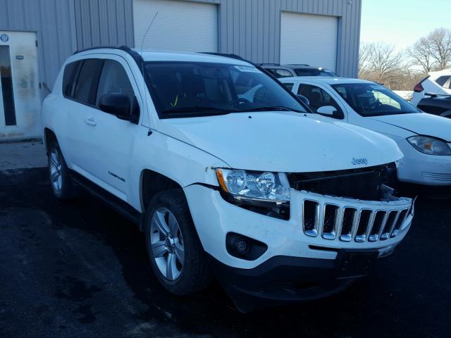 1C4NJCBBXDD258186 - 2013 JEEP COMPASS SP WHITE photo 1