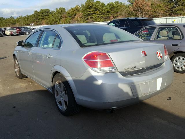 1G8ZS57B89F183223 - 2009 SATURN AURA XE SILVER photo 3