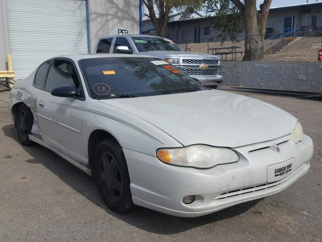 2G1WX12K039452849 - 2003 CHEVROLET MONTE CARL თეთრი ფოტო 1