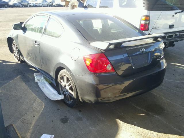 JTKDE177560074995 - 2006 TOYOTA SCION TC GRAY photo 3