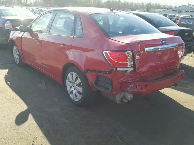 JF1GE61699H513032 - 2009 SUBARU IMPREZA 2. RED photo 3