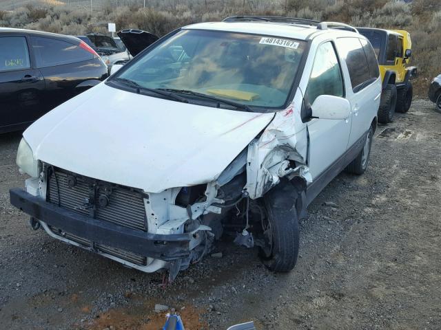 4T3ZF13C03U511936 - 2003 TOYOTA SIENNA LE WHITE photo 2