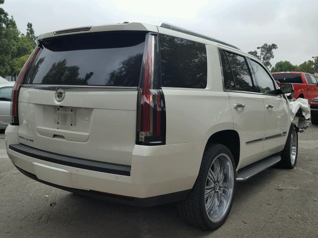 1GYS4BKJ0FR150834 - 2015 CADILLAC ESCALADE L WHITE photo 4