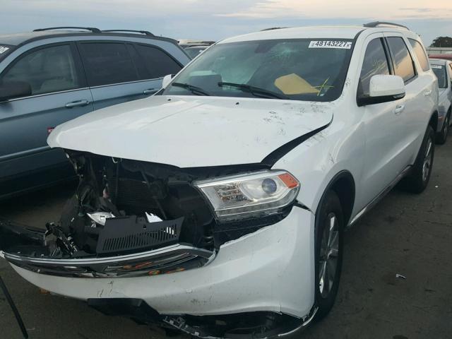 1C4RDHDG7FC888318 - 2015 DODGE DURANGO LI WHITE photo 2