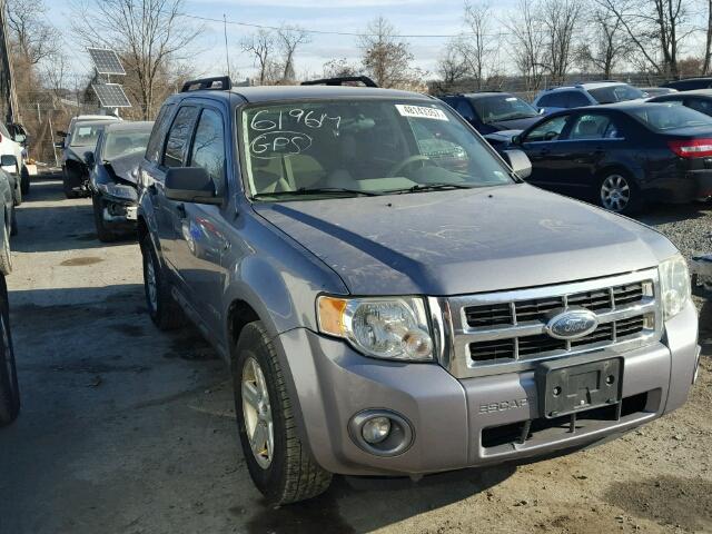 1FMCU59H48KC44771 - 2008 FORD ESCAPE HEV GRAY photo 1