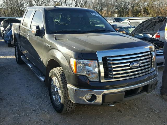 1FTFW1ET3BFA73770 - 2011 FORD F150 SUPER BLACK photo 1