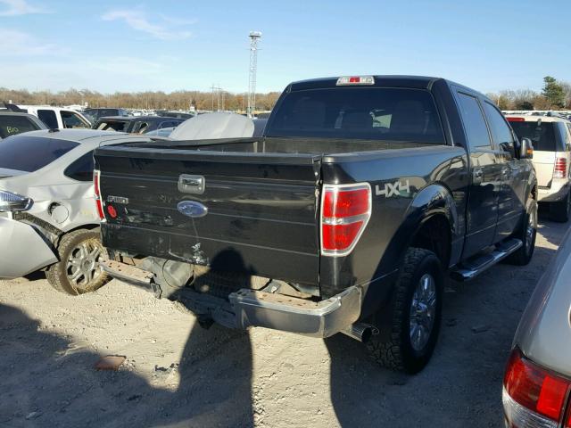 1FTFW1ET3BFA73770 - 2011 FORD F150 SUPER BLACK photo 4