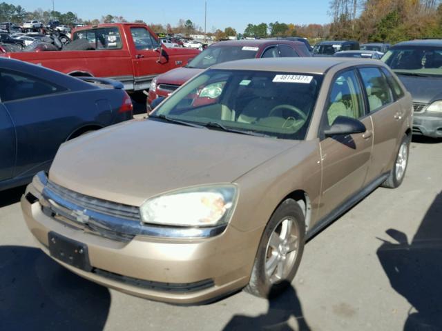 1G1ZT62875F268707 - 2005 CHEVROLET MALIBU MAX 金色 照片 2