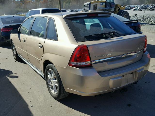 1G1ZT62875F268707 - 2005 CHEVROLET MALIBU MAX 金色 照片 3