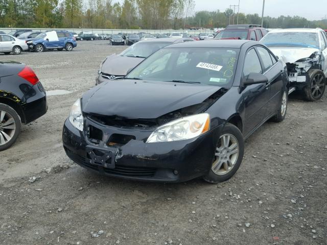 1G2ZG528254178659 - 2005 PONTIAC G6 BLACK photo 2