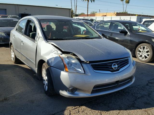 3N1AB6APXAL618009 - 2010 NISSAN SENTRA 2.0 GRAY photo 1