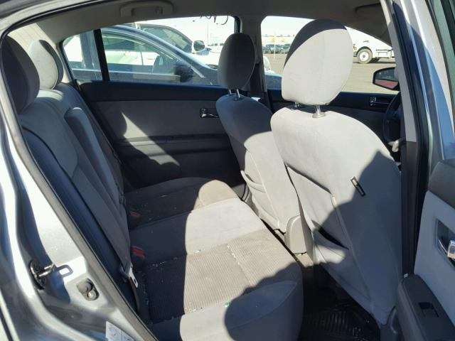 3N1AB6APXAL618009 - 2010 NISSAN SENTRA 2.0 GRAY photo 6