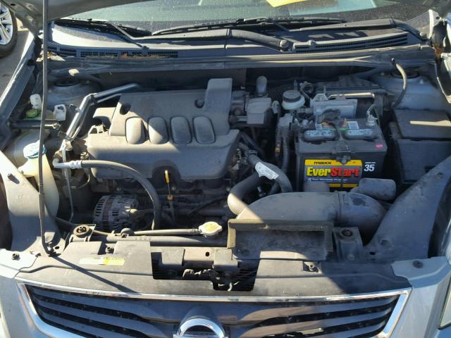 3N1AB6APXAL618009 - 2010 NISSAN SENTRA 2.0 GRAY photo 7