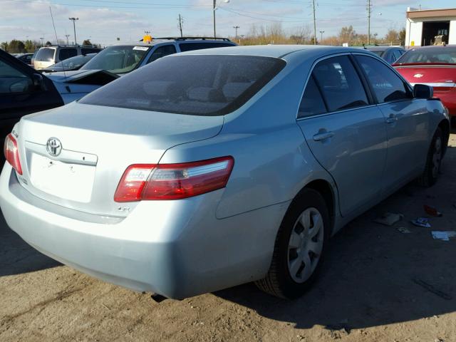 4T4BE46K68R016333 - 2008 TOYOTA CAMRY CE BLUE photo 4