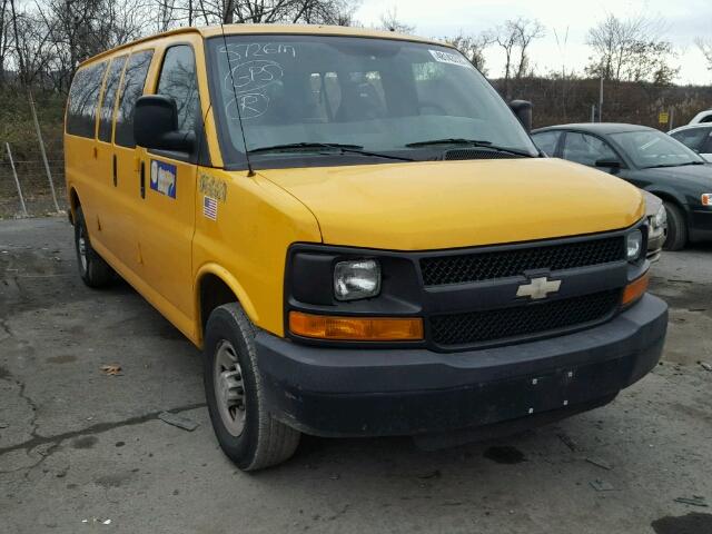 1GAHG39K881231439 - 2008 CHEVROLET EXPRESS G3 YELLOW photo 1