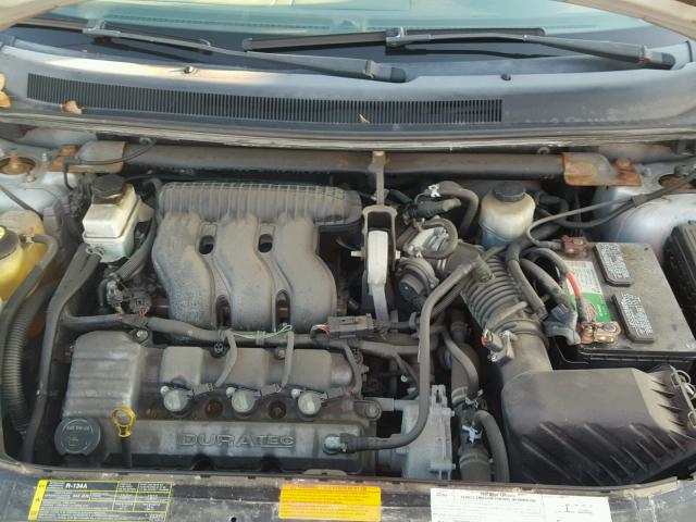 1FMZK02105GA16765 - 2005 FORD FREESTYLE GRAY photo 7