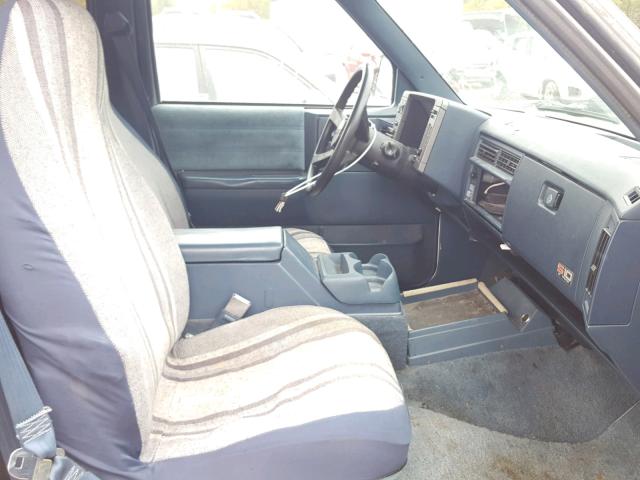 1GNDT13W5P2132935 - 1993 CHEVROLET BLAZER S10 WHITE photo 5