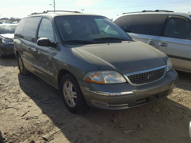 2FMZA52492BA28135 - 2002 FORD WINDSTAR S GREEN photo 1