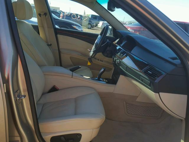 WBANV9C50AC138976 - 2010 BMW 535I Dorado foto 5