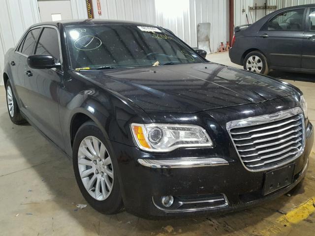 2C3CCAAGXDH576206 - 2013 CHRYSLER 300 BLACK photo 1