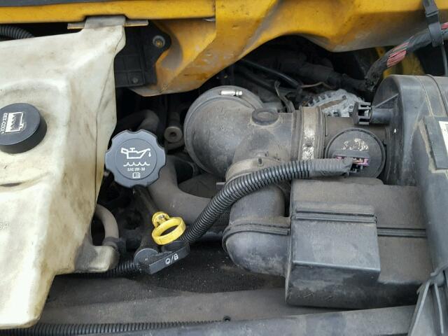 1GKGG25U061241646 - 2006 GMC SAVANA G25 YELLOW photo 7