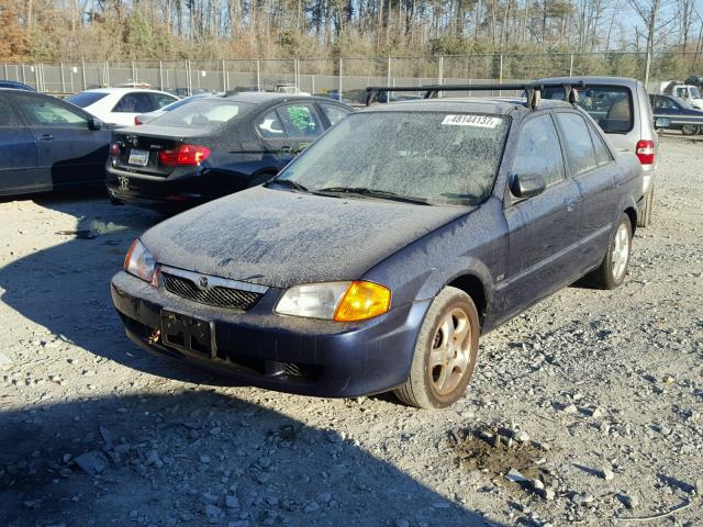 JM1BJ2237Y0233426 - 2000 MAZDA PROTEGE ES BLUE photo 2