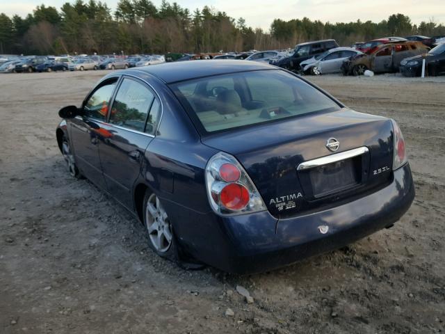 1N4AL11D76N336636 - 2006 NISSAN ALTIMA S BLUE photo 3