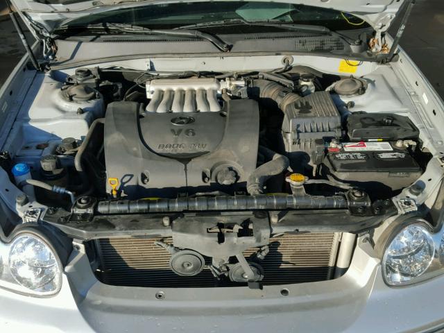 KMHWF35H05A144749 - 2005 HYUNDAI SONATA GLS SILVER photo 7