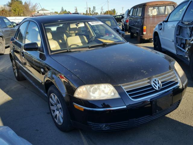 WVWPD63B93P347003 - 2003 VOLKSWAGEN PASSAT GLS BLACK photo 1
