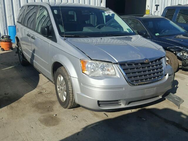 2A8HR44H78R648963 - 2008 CHRYSLER TOWN & COU SILVER photo 1