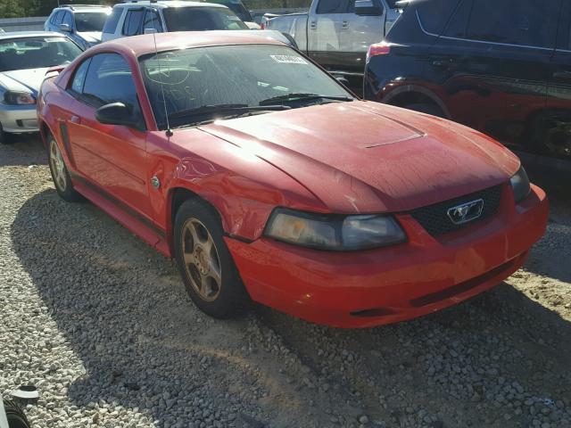 1FAFP40634F219223 - 2004 FORD MUSTANG RED photo 1