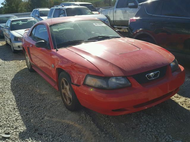 1FAFP40634F219223 - 2004 FORD MUSTANG RED photo 9