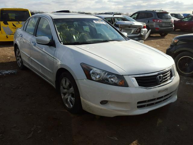 1HGCP36859A050800 - 2009 HONDA ACCORD EXL WHITE photo 1