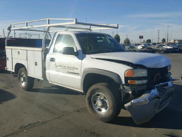 1GDHC24U43E110877 - 2003 GMC SIERRA C25 WHITE photo 1