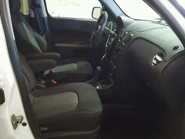 3GNCA13B89S593391 - 2009 CHEVROLET HHR LS WHITE photo 5