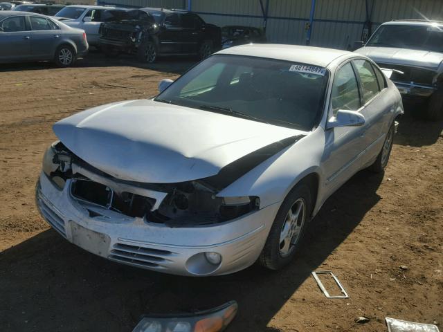 1G2HX54K614128023 - 2001 PONTIAC BONNEVILLE GRAY photo 2