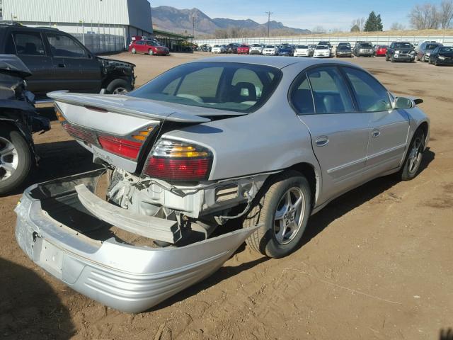 1G2HX54K614128023 - 2001 PONTIAC BONNEVILLE GRAY photo 4